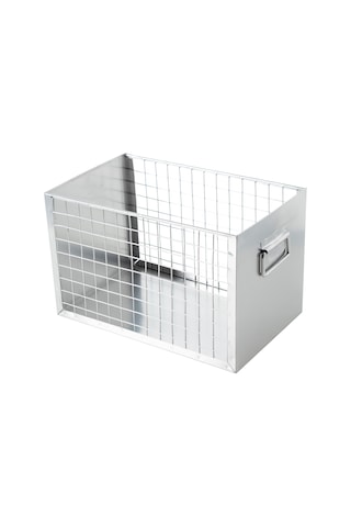 Mudo Home Rıver Metal Düzenleyici 38x23x24 Gri