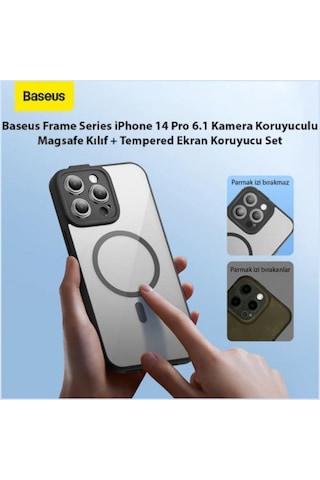 Baseus Apple Uyumlu iPhone 14 Pro Kamera Korumali Magsafe Kilif Ve Ful Kaplama 566135202