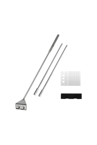 Xiyyadms Akvaryum Temizleme Bıçağı - Paslanmaz Çelik Alg Kazıyıcı, 90cm - Kolay Tank Temizliği İçin Özel Tasarım