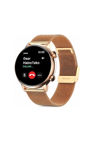 Hainoteko-24 Mini Amoled 3 Kordon Setli Akıllı Saat (Distribütör Garantili)