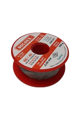 Soldex 100Gr 0.50Mm 60/40 Lehim Teli