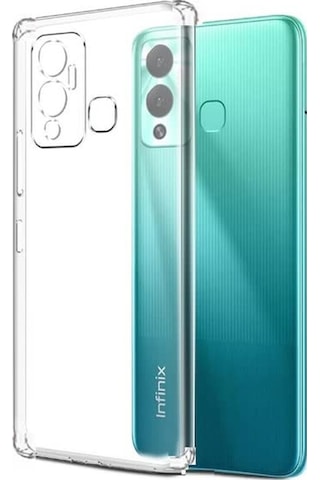 İnfinix Hot 12 Kamera Korumalı Süper Silikon Kılıf