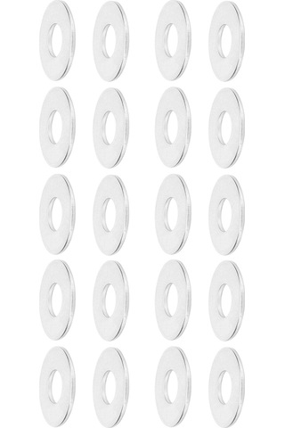 Fosenze 20 Adet M6 304 Paslanmaz Çelik Yıkama, Seracılık Aksesuarı, Korozyona Dayanıklı, Uygun Ve Kaliteli