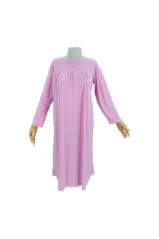 Pratik Tek Parça Organik Kız Çocuk Namaz Elbisesi Pembe