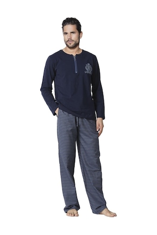 Doremi Prussian Blue Erkek Pijama Takımı (466034434)
