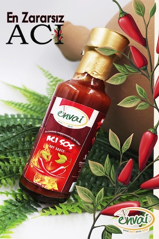 Envai Capsicum Biberli Katkısız Aşırı Acı Sos 110 ML