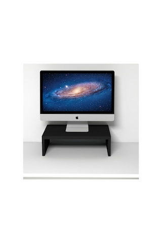 Emkawood Marry40 Monitör Yükseltici Laptop Standı Siyah