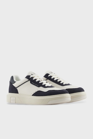 Armani Exchange Erkek Ayakkabı Xux254 Xv950 U388 Ekru-lacivert Ekru-lacivert