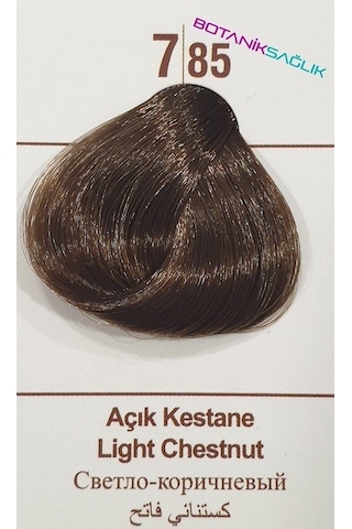 Colorx Saç Boyası Set - 7.85 Açık Kestane