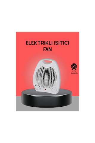 Mini Elektrikli Isıtıcı 2000w Termostatlı Fanlı Isıtma, Taşınabilir Tasarım Belirtilmemiş