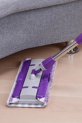 Thentech Bez Takıp Kullanılabilen Mandallı Mop Temizlik Seti Mikrofiber Bez Tak Kullan Mob Seti