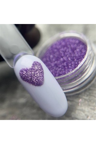 Glitter Tozu Melanj Ml4 5 Gr Lila Nail Art Simi