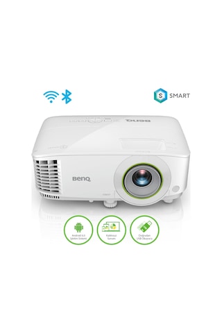 Benq Ew600, 3600 Ansı, 1280x800 Wxga, 1xhdmı, Vga, Usb Okuyucu, Dlp, Kablosuz Wireless, 15.000 Saat