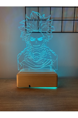 Hitoshi Shinso My Hero Academia 16 Renk Gece Lambası
