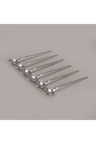 Hisar Kosova 6'lı Çay Kaşığı Seti - Inox Inox