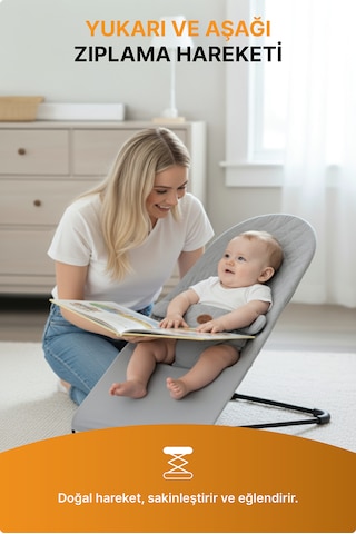Livenzi Mobibaby Anakucağı Cotton Deluxe - Gri