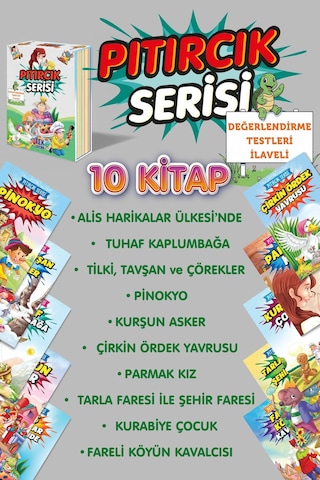 1. 2. 3. Sınıflar İçin Meb Uyumlu Tavsiyeli Pıtırcık Serisi Hikaye Öykü Kitapları -anetil