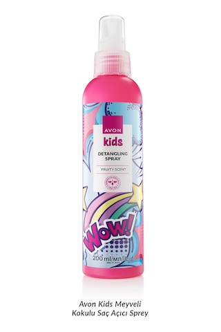 Avon Kids Wow Meyve Kokulu Saç Açıcı Sprey 200 ML
