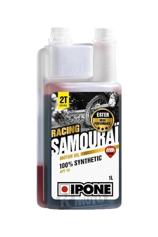 IPONE Samouraı Racıng 2t Esterlı Cıleklı Yag 1 LİTRE