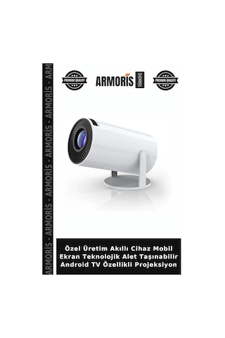Özel Üretim Akıllı Cihaz Mobil Ekran Teknolojik Alet Taşınabilir Android Tv Özellikli Projeksiyon