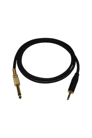 Rhn R-35sgm3 3,5 Mm Canon Stereo 6,3 Mm Gold Mono Jak 3 Metre Aux Ses Kablosu