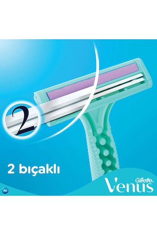 Simply Venus 2 Kullan At Tıraş Bıçağı x4
