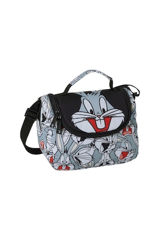 Looney Tunes Bugs Bunny Okul Çantası Seti / Bugs Bunny Tavşan Çanta Seti Siyah