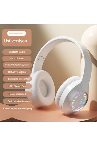 Aurora Kulaklıklıkablosuz Mavi-beyaz