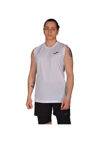 Joma Sprint-Beyaz Pamuklu Kolsuz Erkek Tshirt - 4231114 Beyaz