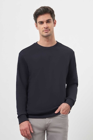 Morven Erkek Lacivert Basic Bisiklet Yaka Sweat-shirt 25ks063005200 Lacivert Lacivert