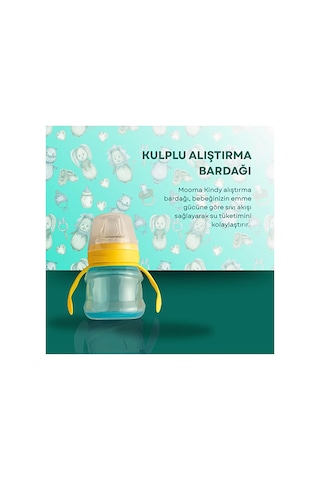 Mooma Alıştırma Bardağı 200 Ml - Sarı