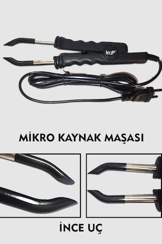 Prodiva Mikro Keratin Saç Kaynak Maşası – Ince Uçlu