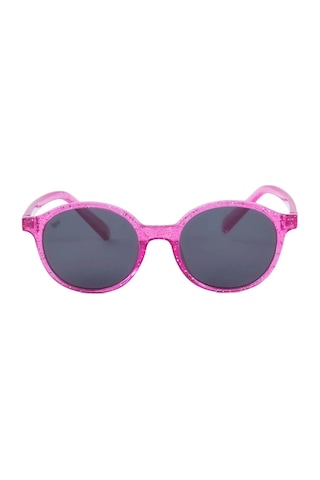 Igor Tr273 Pendy Polarize-%100 Uv Protection Çocuk Güneş Gözlüğü Simli Pembe Pembe
