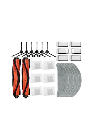 Synodicmonth Roidmi Eve Plus Sdj01rm Xclea H30 Plus / H40 Plus Elektrikli Süpürge Aksesuarları Rulo Fırça Hepa Filtresi İle Uyumludur