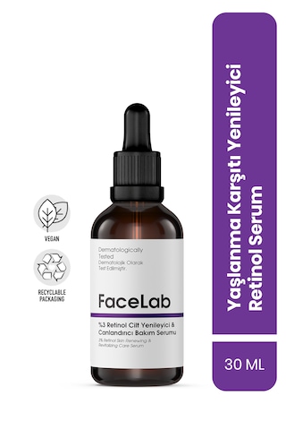 Facelab Yenileyici ve Canlandırıcı Serum 30 ML