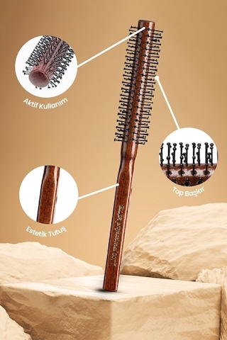 Elsa Professional 007 Ince Erkek Saç Fırçası