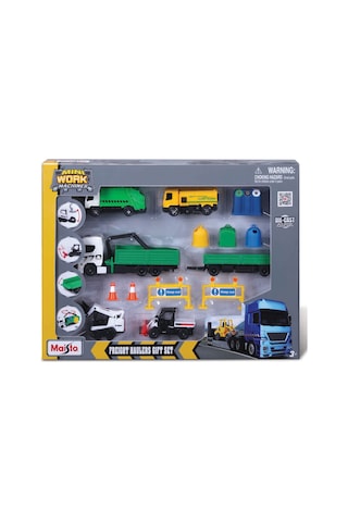 Maisto Mini Work Machines Freight Haulers Oyun Seti 12630 Model 2