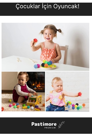 Premium Seri Çantalı Kaliteli Masa Tenisi Etkinlik 100 Adet Karışık Renkli Canlı Pinpon Topu