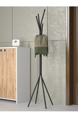 Retodesign Metal Papatya Askı Siyah 2076s