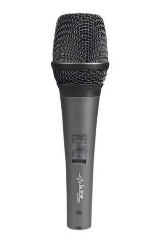 S-line Audio Kablolu El Tipi Mikrofon Yarı Metal Yarı Plastik 5metre Kablolu