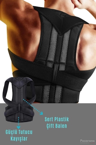 Overpazar Dik Duruş Korsesi Balenli Korse Bel Ve Sırt Destek