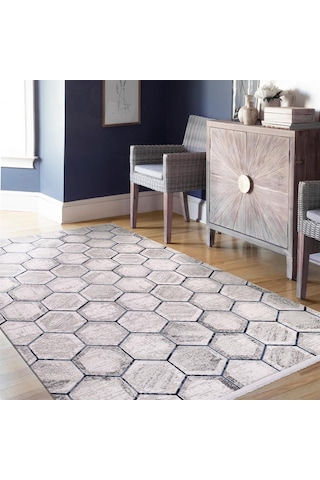 Çam Halı Crea Plus Argilla 15958 Modern Desenli Makine Halısı
