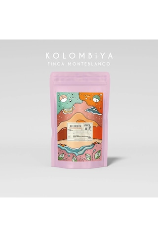 Perk Up Coffee Kolombiya Finca Monteblanco Çekirdek Filtre Kahve 100 G