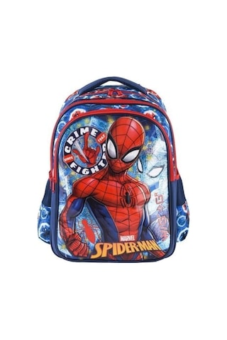 Spiderman Trio Crime Fighter Ilkokul Çantası 5 Parça Set Karışık