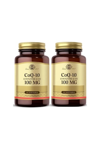 Solgar Coenzyme Q-10 100 mg 60 Softgel 2 Adet