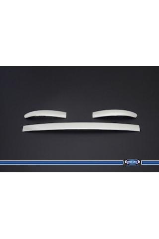 Fiat Linea Krom Arka Tampon Çıtası 3 Parça2012- Ve Sonrası