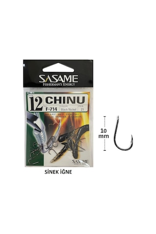 Sasame F-714 No:12 Chinu Olta İğnesi 21 Adet