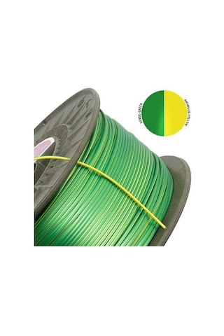 Winkle Pla Silk Multicolor Filament Yellow-green 1.75mm 1 Kg