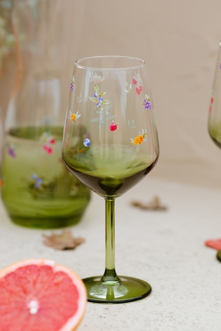 Rakle Jardin 4'lü Su Kadehi Seti 490 Cc Renkli