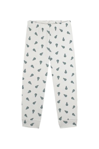 Antebies Organik Gri Yeşil Erkek Çocuk Pijama Takımı Renkli